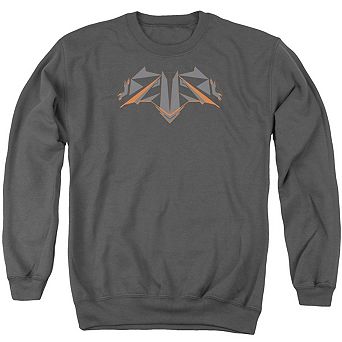 Batman V Superman Tech Bat Logo Adult Crewneck Sweatshirt