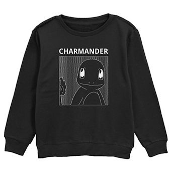 Boys Pokemon Charmander Comic Box Graphic Fleece
