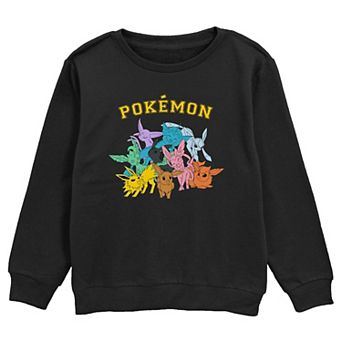 Boys Pokemon Eeveelutions Group Graphic Fleece
