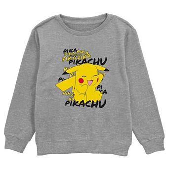 Boys Pokemon Pikachu Laughing Graphic Fleece