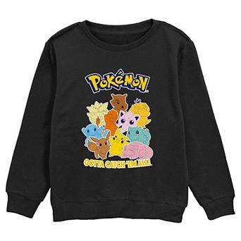 Boys Pokemon Assortment Gotta Catch 'Em All Graphic Fleece