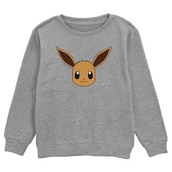 Boys Pokemon Eevee Face Graphic Fleece