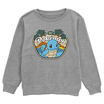 Boys Pokemon Squirtle Beach Badge Graphic Fleece