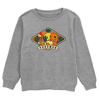 Boys Pokemon Charmander Desert Badge Graphic Fleece