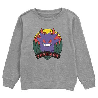 Boys Pokemon Gengar Attack Graphic Fleece