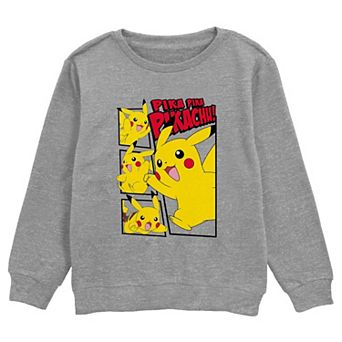 Boys Pokemon Pikachu Profiles Graphic Fleece