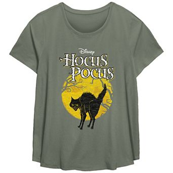 Plus Size Hocus Pocus Thackery Binx Poster Graphic Tee