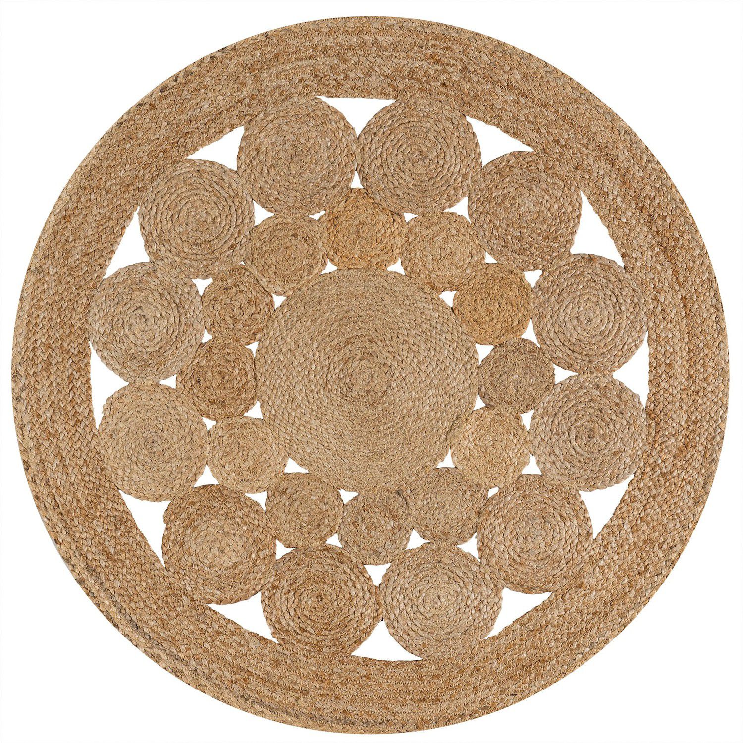 その他 jute rug 9991 circle 6808999