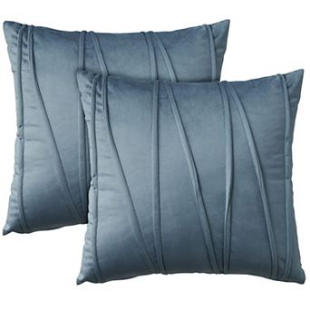 Mina Victory Sofia Velvet Lines Set Of 2 Indoor Throw Pillow