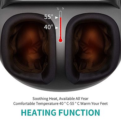 Nekteck Foot Massager Machine With Heat, Handle Design