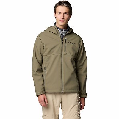 Columbia Men s Ascender II Hooded Softshell Jacket S Green