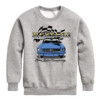 Boys 8-20 Ford Vintage Mustang Convertible Fleece Sweatshirt