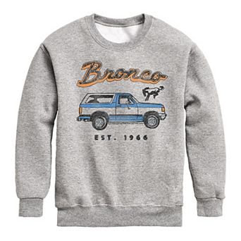 Boys 8-20 Ford Bronco Est. 1966 Fleece Sweatshirt