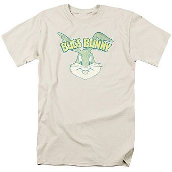 Looney Tunes Bugs Head Short Sleeve Adult T-shirt