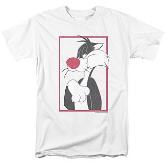 Looney Tunes Sylvester Short Sleeve Adult T-shirt