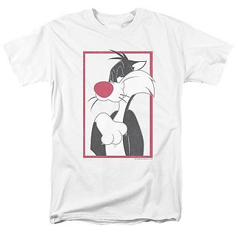 Looney Tunes Sylvester Short Sleeve Adult T-shirt