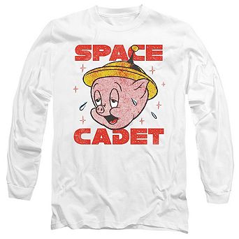 Looney Tunes Space Ghost Long Sleeve Adult T-shirt