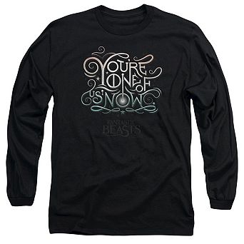 Fantastic Beasts One Of Us Long Sleeve Adult T-shirt