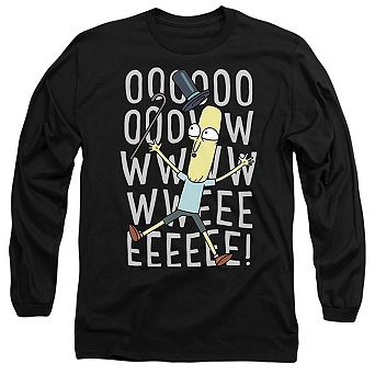 Rick And Morty Oowweeeee Long Sleeve Adult T-shirt