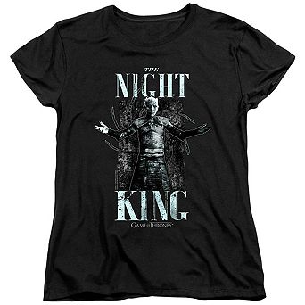 Game Of Thrones The Night King Short Sleeve Women´s T-Shirt