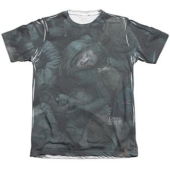 Game Of Thrones Jon Snow The Throne Sleeve T-shirt