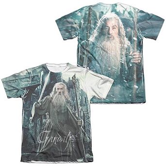 Hobbit Wizard (front/back) Sleeve T-shirt