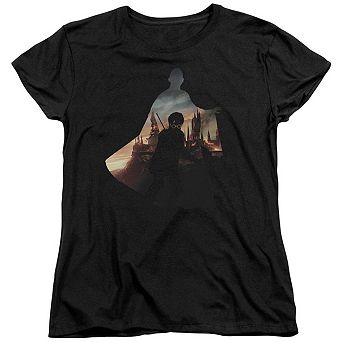 Harry Potter Voldemort Looms Short Sleeve Womens T-shirt