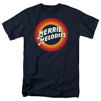 Looney Tunes Merrie Logo Short Sleeve Adult T-shirt
