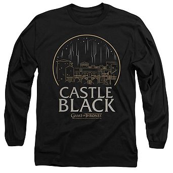 Game Of Thrones Castle Black Long Sleeve Adult T-shirt