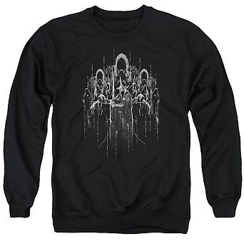 Lord Of The Rings The Nine Adult Crewneck Sweatshirt