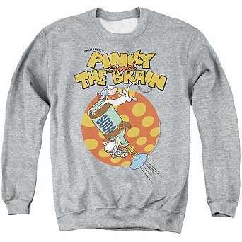 Pinky And The Brain Soda Adult Crewneck Sweatshirt