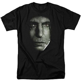Harry Potter Snape Head Short Sleeve Adult T-shirt