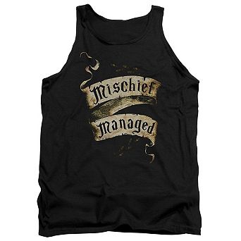 Harry Potter Mischief Managed Adult Tank Top