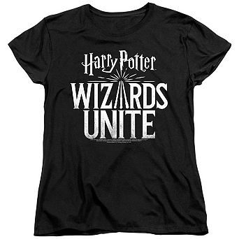 Harry Potter Wizards Unite Wizards Unite Logo Short Sleeve Women´s T-Shirt