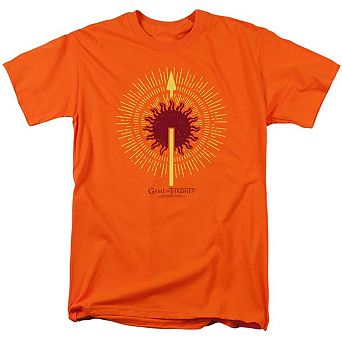 Game Of Thrones Martell Burst Sigil Short Sleeve Adult T-shirt