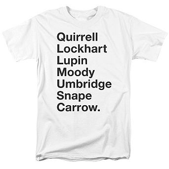 Harry Potter Professors Short Sleeve Adult T-shirt