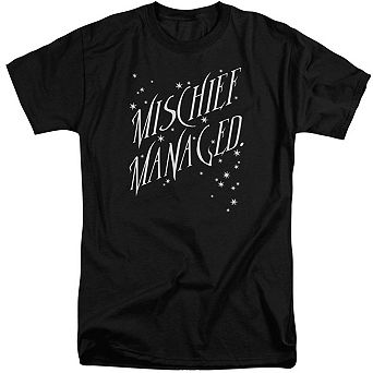 Harry Potter Mischief Managed 4 Short Sleeve Adult Tall T-shirt