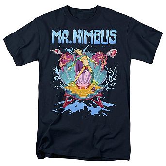 Rick And Morty Mr. Nimbus Design Short Sleeve Adult T-shirt