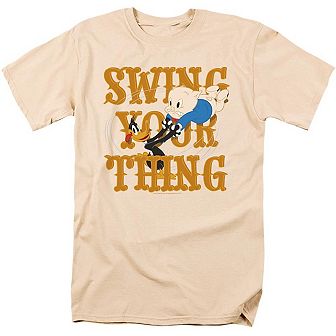 Looney Tunes Swing Your Thing Short Sleeve Adult T-shirt