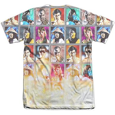 Mortal Kombat Klassic Choose Your Fighter Sleeve T-shirt