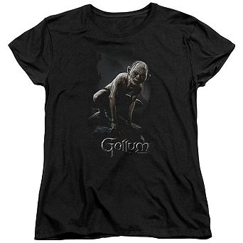 Lord Of The Rings Gollum Short Sleeve Womens T-shirt