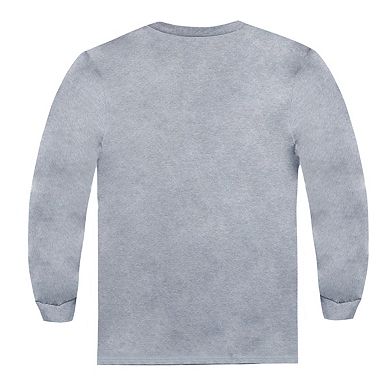 Harry Potter Hogwarts Crest Long Sleeve Adult T-shirt