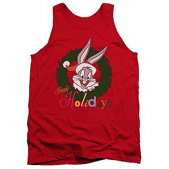 Looney Tunes Holiday Bunny Adult Tank Top