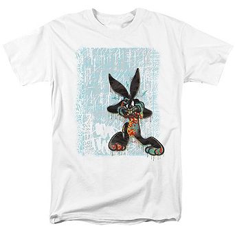 Looney Tunes Graffiti Rabbit Short Sleeve Adult T-shirt