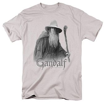 Lord Of The Rings Gandalf The Grey Short Sleeve Adult T-shirt