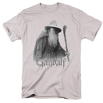 Lord Of The Rings Gandalf The Grey Short Sleeve Adult T-shirt