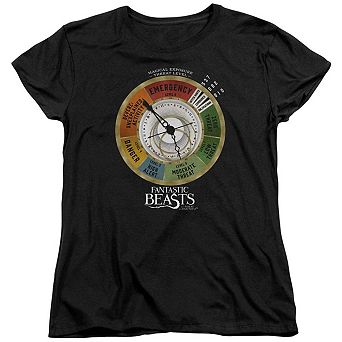 Fantastic Beasts Threat Gauge Short Sleeve Womens T-shirt