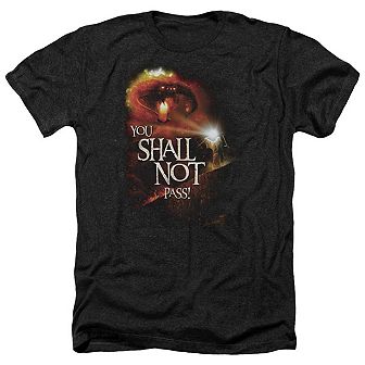 Lord Of The Rings You Shall Not Pass Adult Heather T-shirt