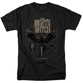Game Of Thrones The Nights Watch Short Sleeve Adult T-shirt