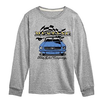 Boys 8-20 Ford Vintage Mustang Convertible Long Sleeve Graphic Tee